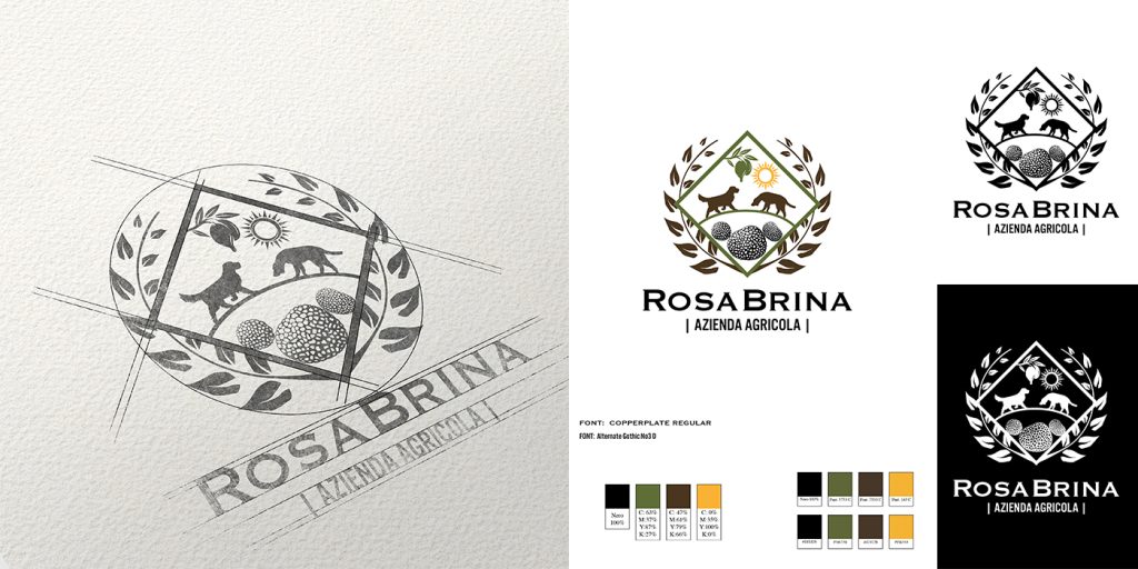 RosaBrina - Tartufi | Olio | Addestramento cani 1 logo